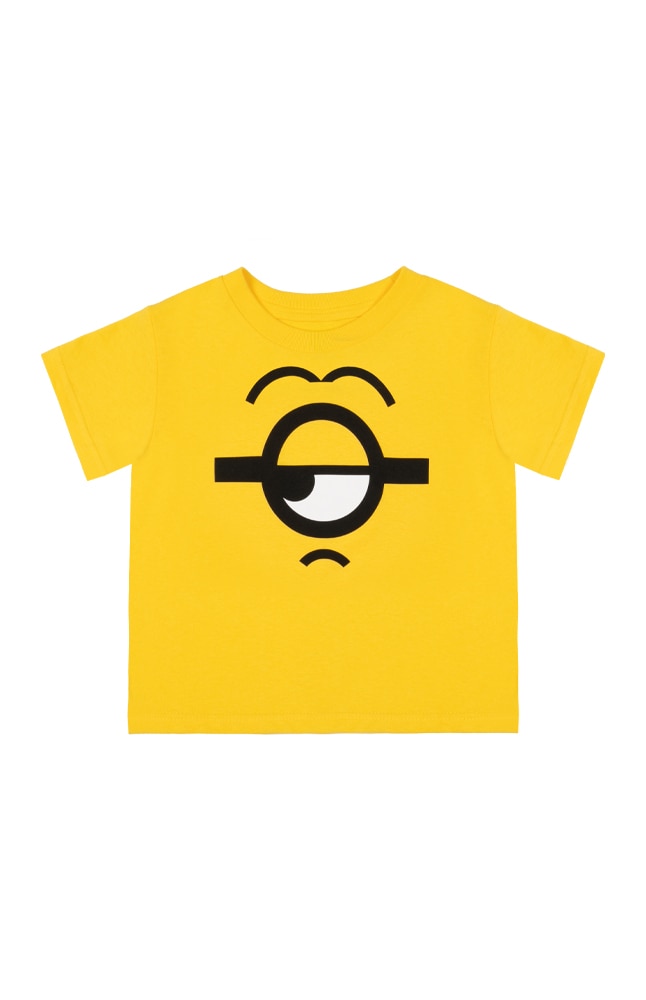 Image for Despicable Me One Eye Minion Face Youth T-Shirt from UNIVERSAL ORLANDO