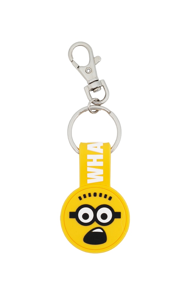 Image for Despicable Me Two Eye Minion Face &quot;Whaa?&quot; Keychain from UNIVERSAL ORLANDO