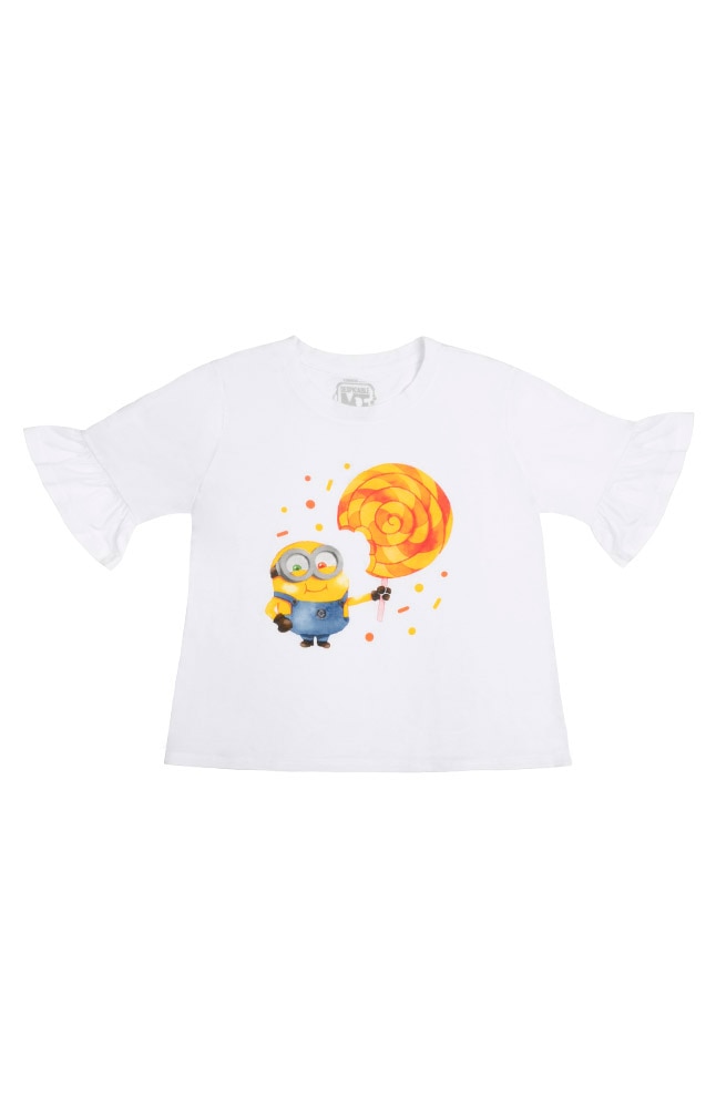 Image for Despicable Me Minion Lollipop Girls T-Shirt from UNIVERSAL ORLANDO