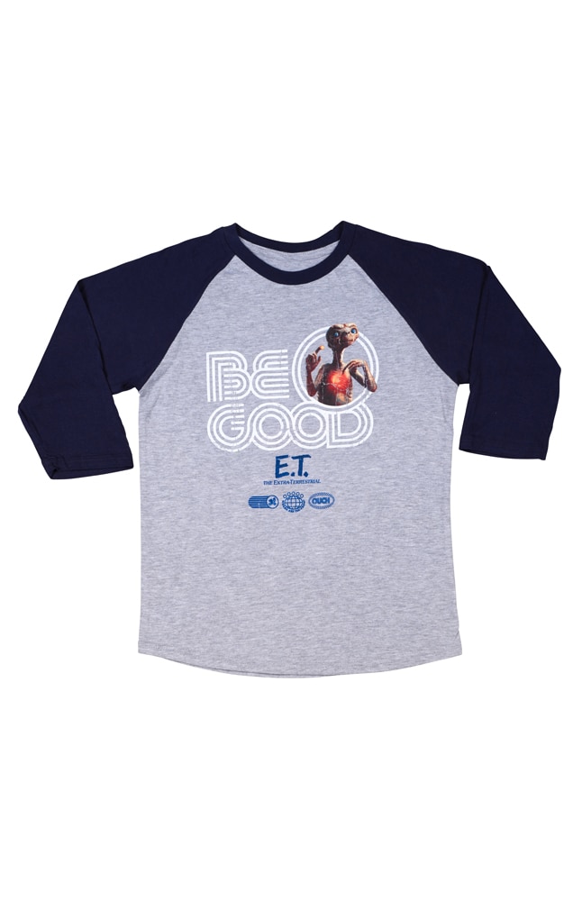 Image for E.T. &quot;Be Good&quot; Youth Raglan T-Shirt from UNIVERSAL ORLANDO
