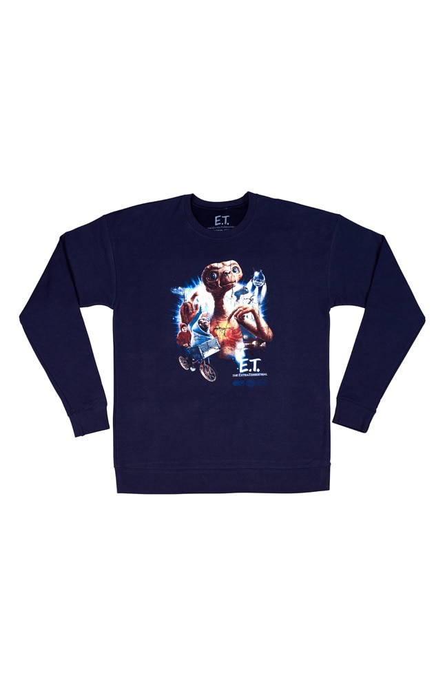 Image for E.T. Poster Adult Crew Neck Sweatshirt from UNIVERSAL ORLANDO