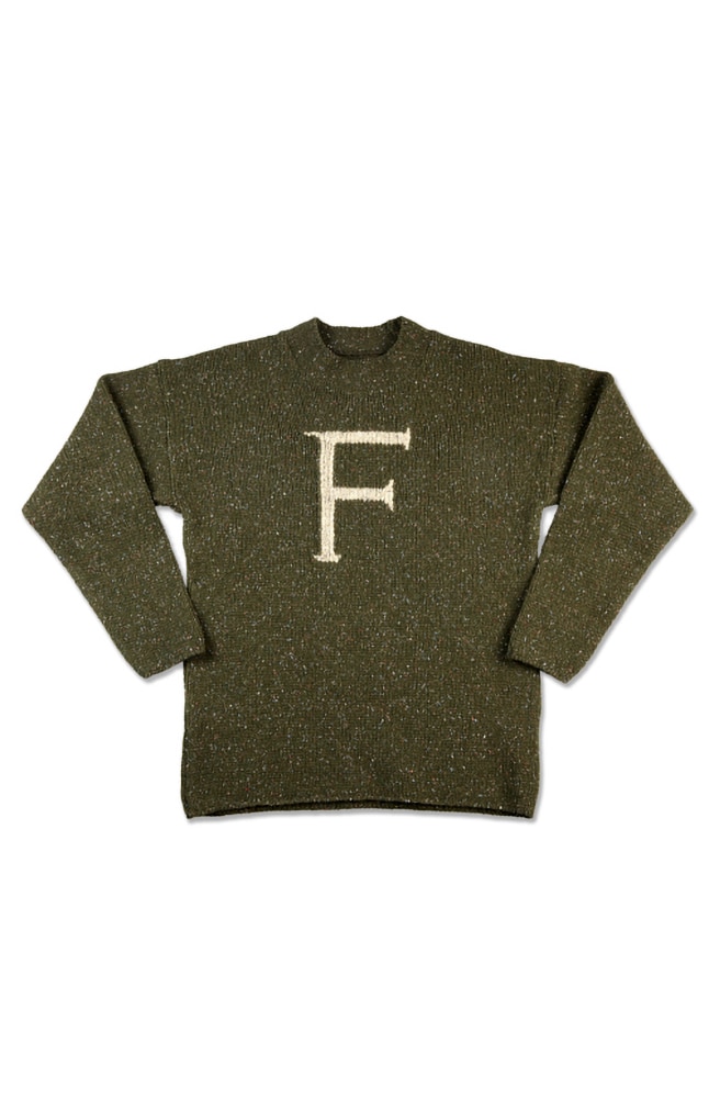 Image for F For Fred Adult Sweater from UNIVERSAL ORLANDO