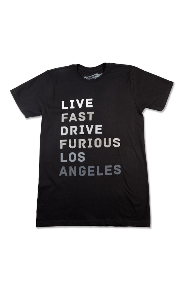 Image for Fast &amp; Furious Drive Furious Adult T-Shirt from UNIVERSAL ORLANDO