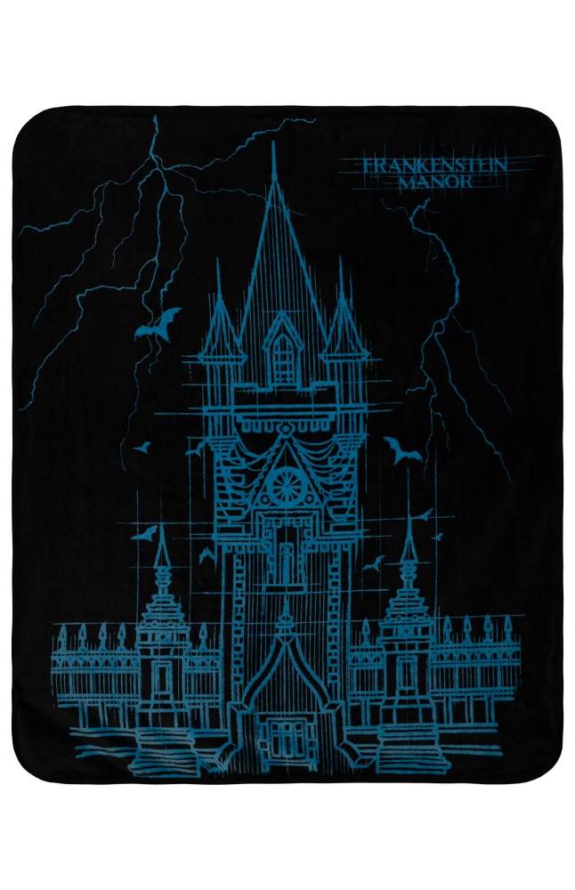 Image for Frankenstein Manor Plush Blanket from UNIVERSAL ORLANDO