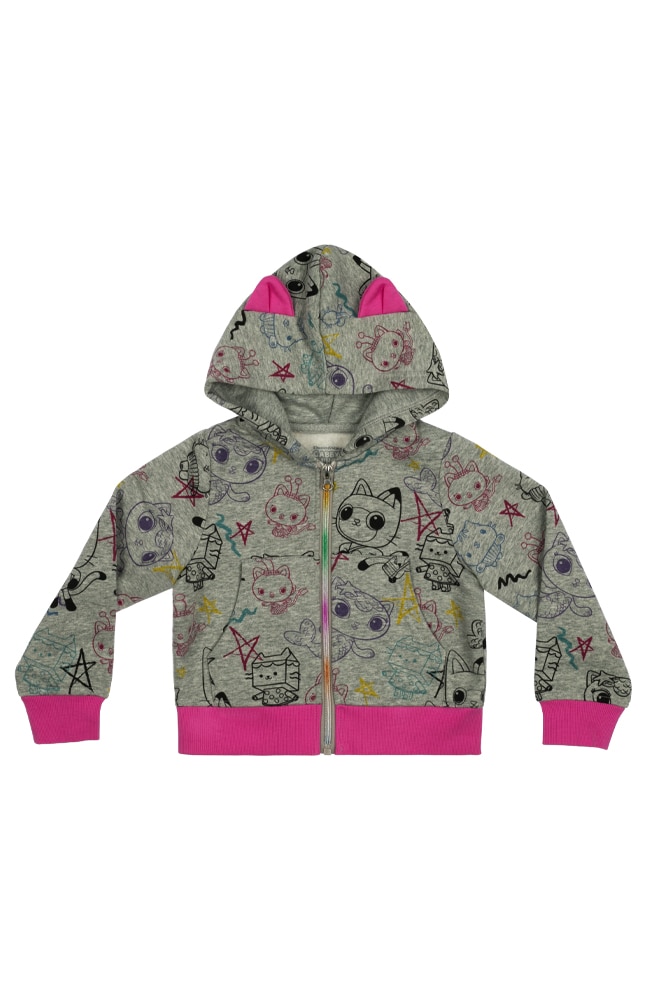 Image for Gabby&apos;s Dollhouse Youth Zippered Fleece from UNIVERSAL ORLANDO