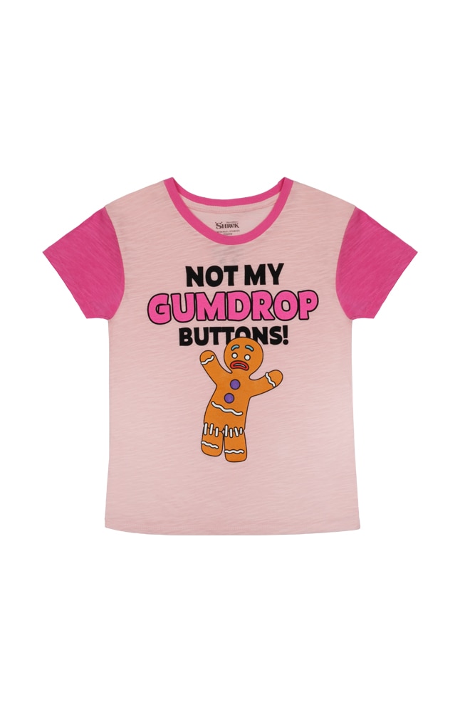 Image for Gingy &quot;Not My Gumdrop Buttons&quot; Youth T-Shirt from UNIVERSAL ORLANDO