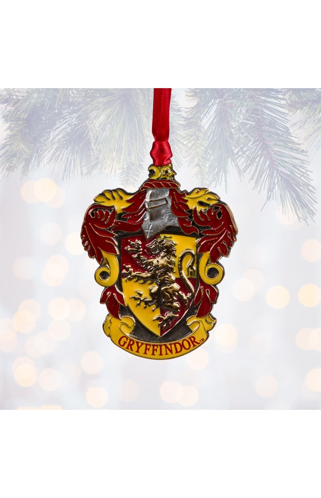 Image for Gryffindor&trade; Crest Metal Ornament from UNIVERSAL ORLANDO