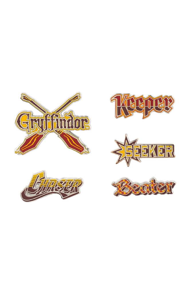 Image for Gryffindor&trade; Quidditch&trade; Pin Set from UNIVERSAL ORLANDO