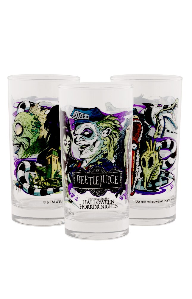 Image for Halloween Horror Nights 2021 BEETLEJUICE&trade; Collectible Glass from UNIVERSAL ORLANDO