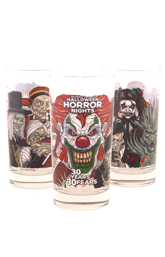 Image for Halloween Horror Nights 2021 Icons Collectible Glass from UNIVERSAL ORLANDO