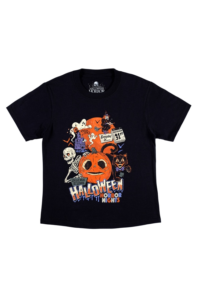 Image for Halloween Horror Nights 2022 Lil&apos; Boo Youth T-Shirt from UNIVERSAL ORLANDO
