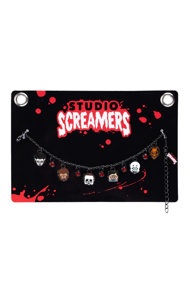 Image for Halloween Horror Nights 2022 Studio Screamers Charm Bracelet from UNIVERSAL ORLANDO