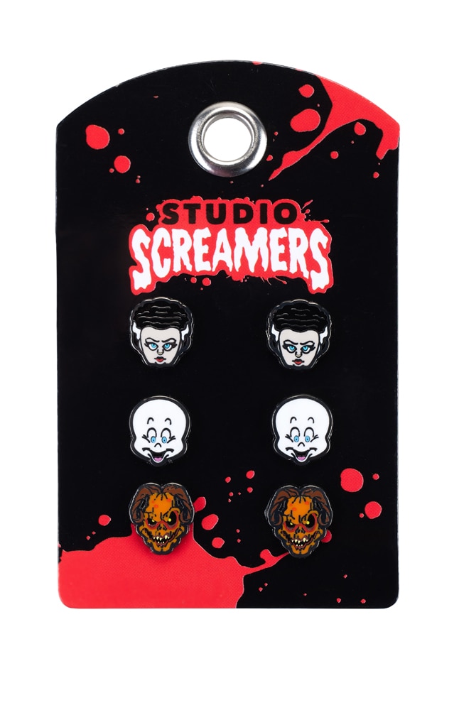 Image for Halloween Horror Nights 2022 Studio Screamers Earring Set from UNIVERSAL ORLANDO