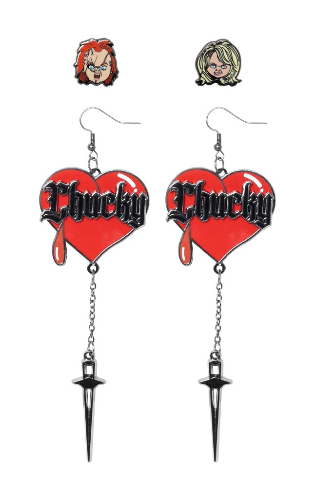 Image for Halloween Horror Nights 2023 Chucky Earring Set from UNIVERSAL ORLANDO