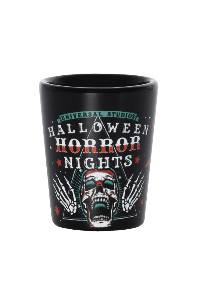 Image for Halloween Horror Nights 2023 Creepy Curiosities Shot Glass from UNIVERSAL ORLANDO