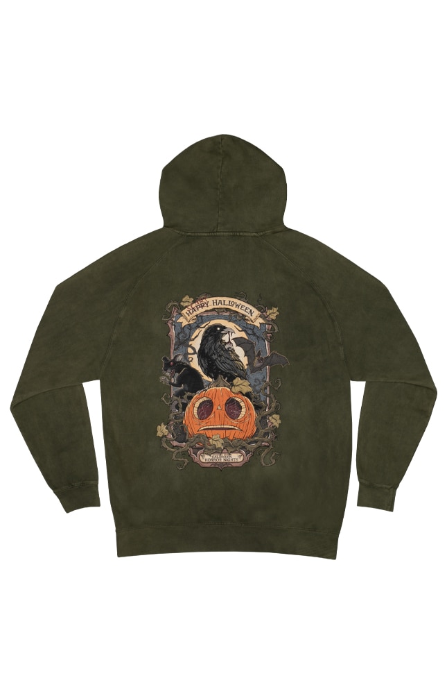 Image for Halloween Horror Nights 2023 Lil&apos; Boo Adult Hooded Sweatshirt from UNIVERSAL ORLANDO