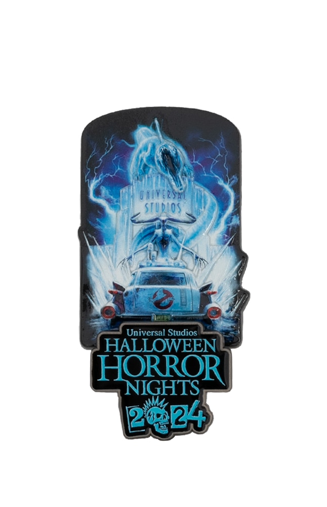 Image for Halloween Horror Nights 2024 Ghostbusters House Standing Pin from UNIVERSAL ORLANDO