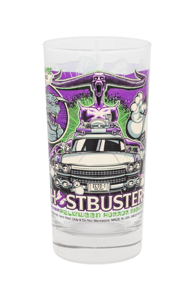 Image for Halloween Horror Nights 2024 Ghostbusters Retro Collectible Glass from UNIVERSAL ORLANDO