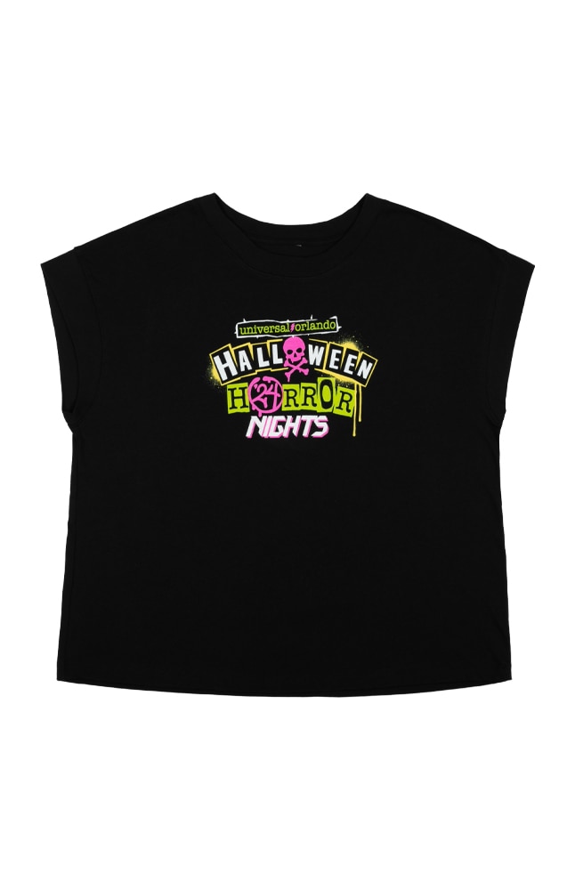 Image for Halloween Horror Nights 2024 Ladies Adult House T-Shirt from UNIVERSAL ORLANDO