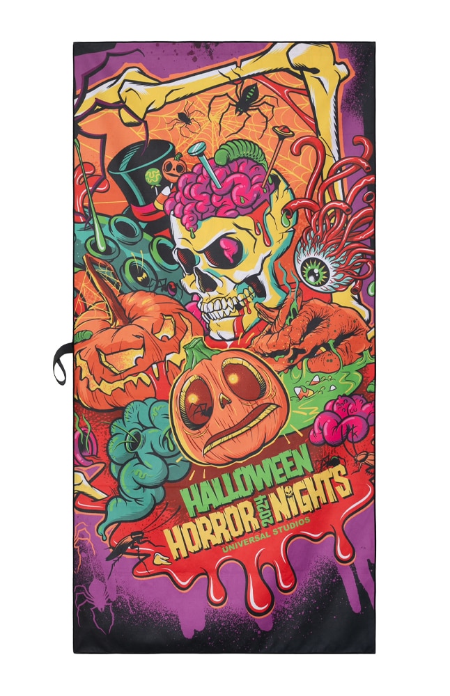 Image for Halloween Horror Nights 2024 Lil&apos; Boo Quick Dry Towel from UNIVERSAL ORLANDO