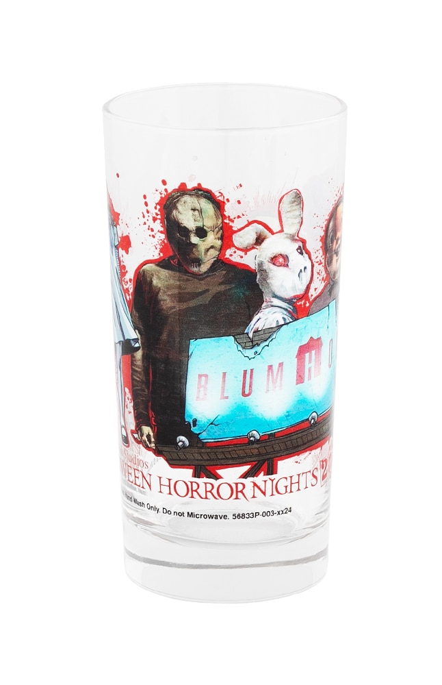 Image for Halloween Horror Nights 2024 Scare Zone Collectible Glass from UNIVERSAL ORLANDO