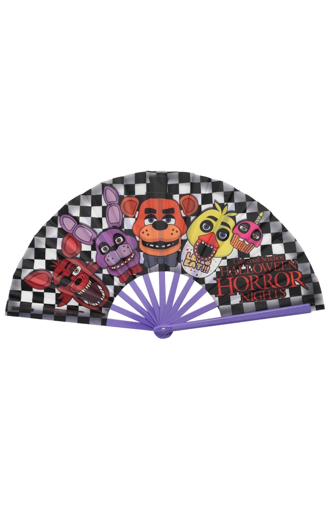 Image for Halloween Horror Nights 2025 Five Nights at Freddy&apos;s Hand Fan from UNIVERSAL ORLANDO