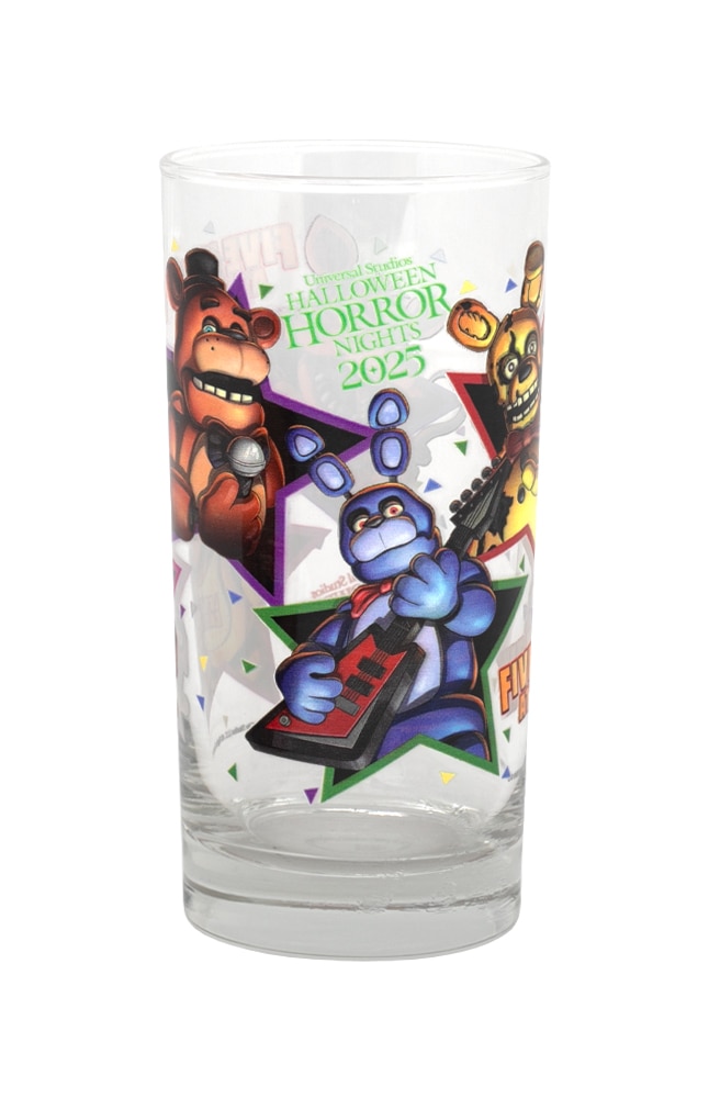 Image for Halloween Horror Nights 2025 Freddy Fazbear&apos;s Pizza Place Collectible Glass from UNIVERSAL ORLANDO