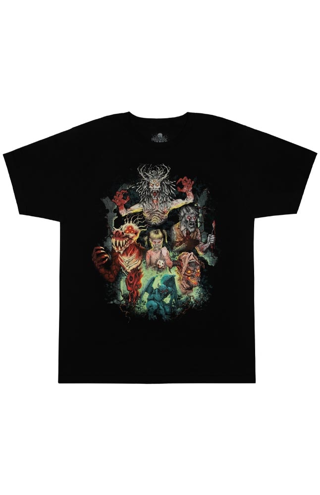 Image for Halloween Horror Nights 2025 Original House Adult T-Shirt from UNIVERSAL ORLANDO