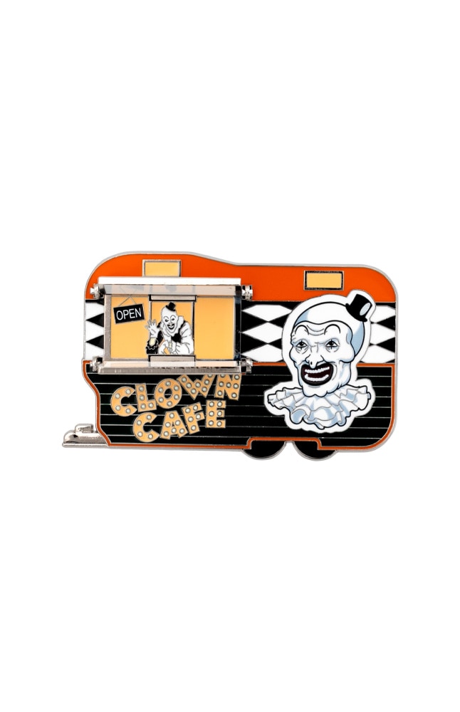 Image for Halloween Horror Nights 2025 Terrifier Clown Cafe Pin from UNIVERSAL ORLANDO