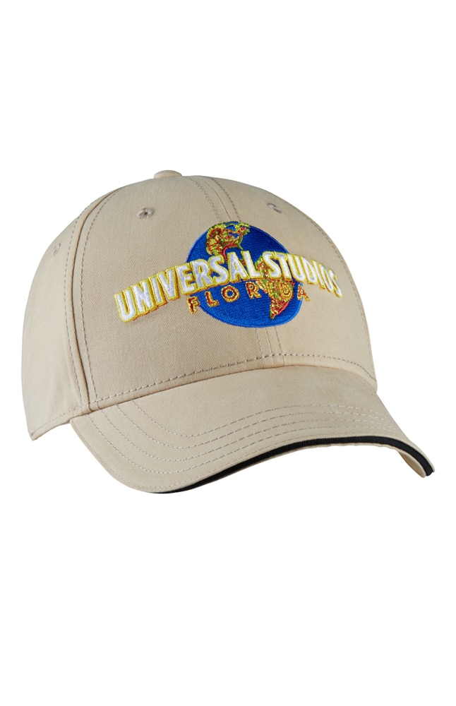 Image for Universal Studios Florida Khaki Embroidered Adult Cap from UNIVERSAL ORLANDO