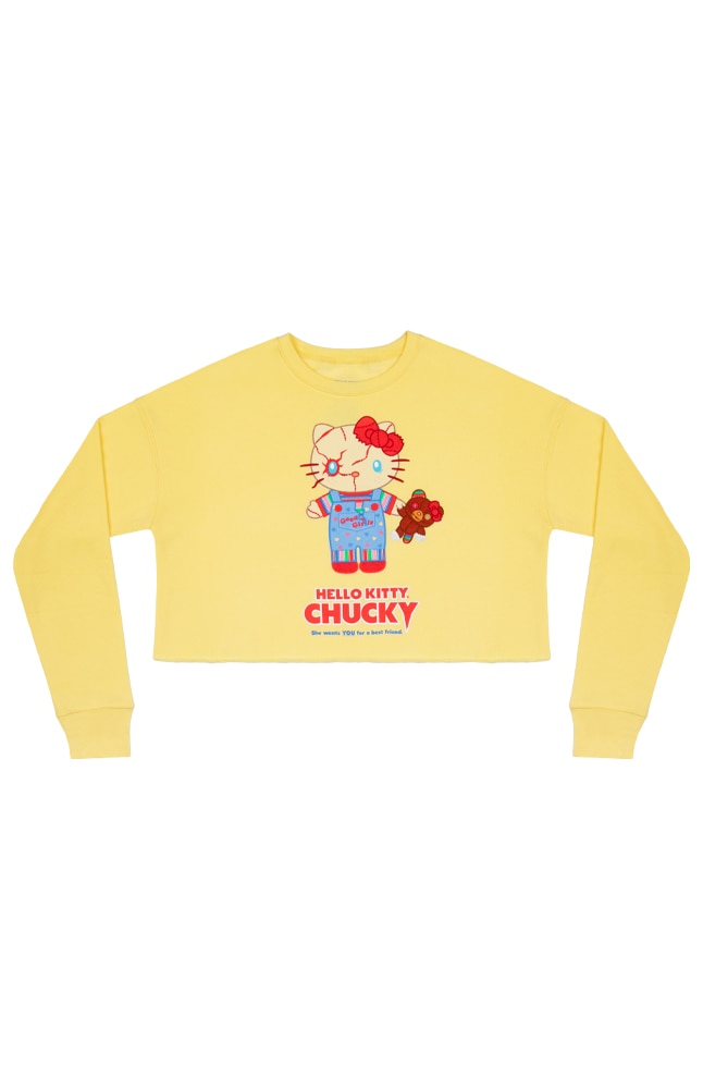 Image for Hello Kitty&reg; Chucky Adult Cropped Fleece from UNIVERSAL ORLANDO