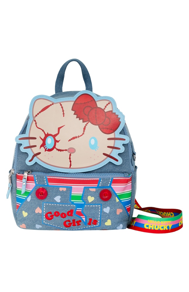 Image for Hello Kitty&reg; Chucky Mini Denim Backpack from UNIVERSAL ORLANDO