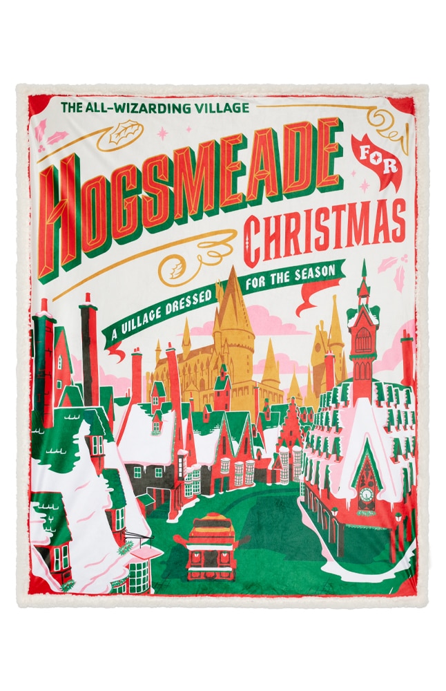 Image for Hogsmeade&trade; for Christmas Throw Blanket from UNIVERSAL ORLANDO