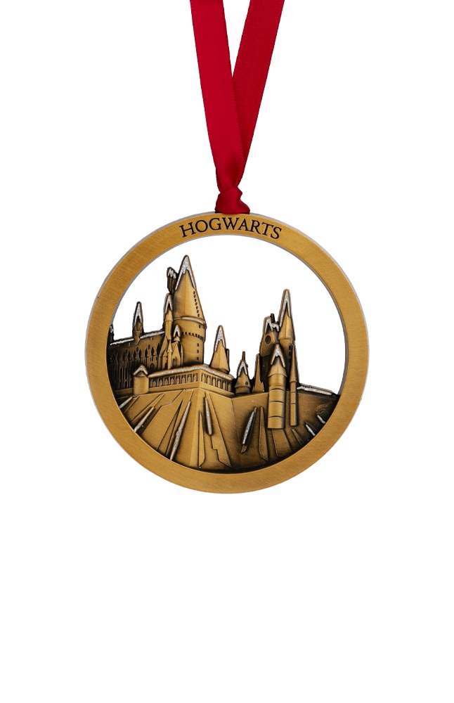 Image for Hogwarts&trade; Castle Gold Ornament from UNIVERSAL ORLANDO