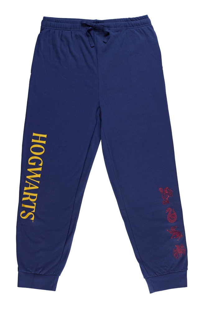 Image for Hogwarts&trade; Crest Adult Navy Lounge Pants from UNIVERSAL ORLANDO