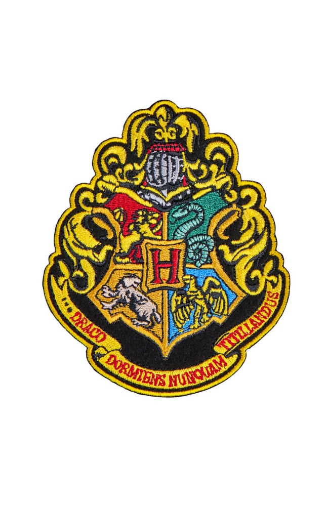 100x Harry HOGWARTS SCHOOL Potter Emblem Embroidery Stick Crest Iron On Patch