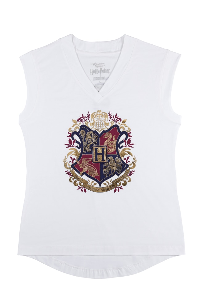 Image for Hogwarts&trade; Crest Sleeveless Ladies T-Shirt from UNIVERSAL ORLANDO