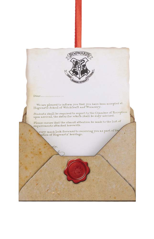 Image for Personalizable Hogwarts&trade; Letter Ornament from UNIVERSAL ORLANDO