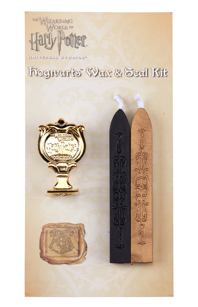 Wax Sealing Stamp Kit-Retro Harry Potter Alphabet Letter Initial Sealing Wax Stamp Kit with Melting Spoon/Envelops Wax Sealing Set 