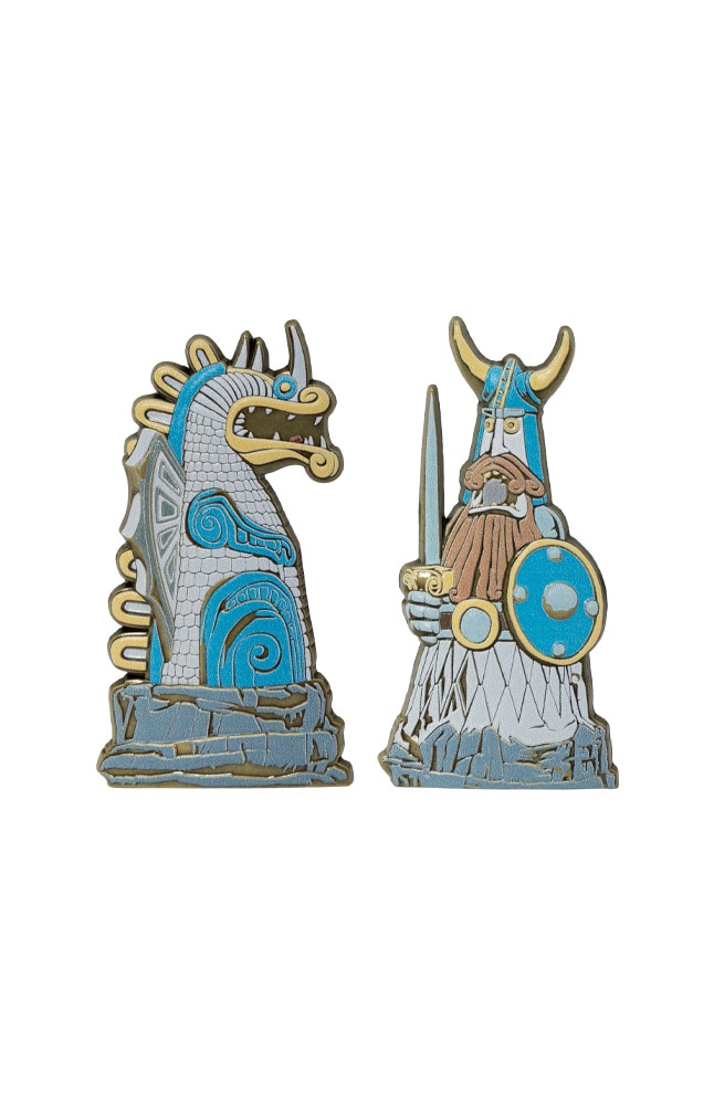 Image for How To Train Your Dragon Isle of Berk Viking &amp; Dragon Statues Magnet Set from UNIVERSAL ORLANDO