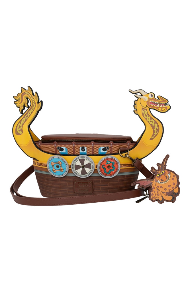 Image for How To Train Your Dragon Loungefly&reg; Viking Ship Crossbody Bag from UNIVERSAL ORLANDO