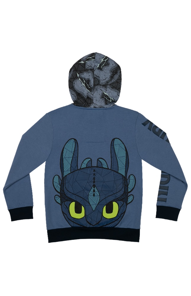 Image for How To Train Your Dragon Night Fury Youth Hooded Fleece from UNIVERSAL ORLANDO