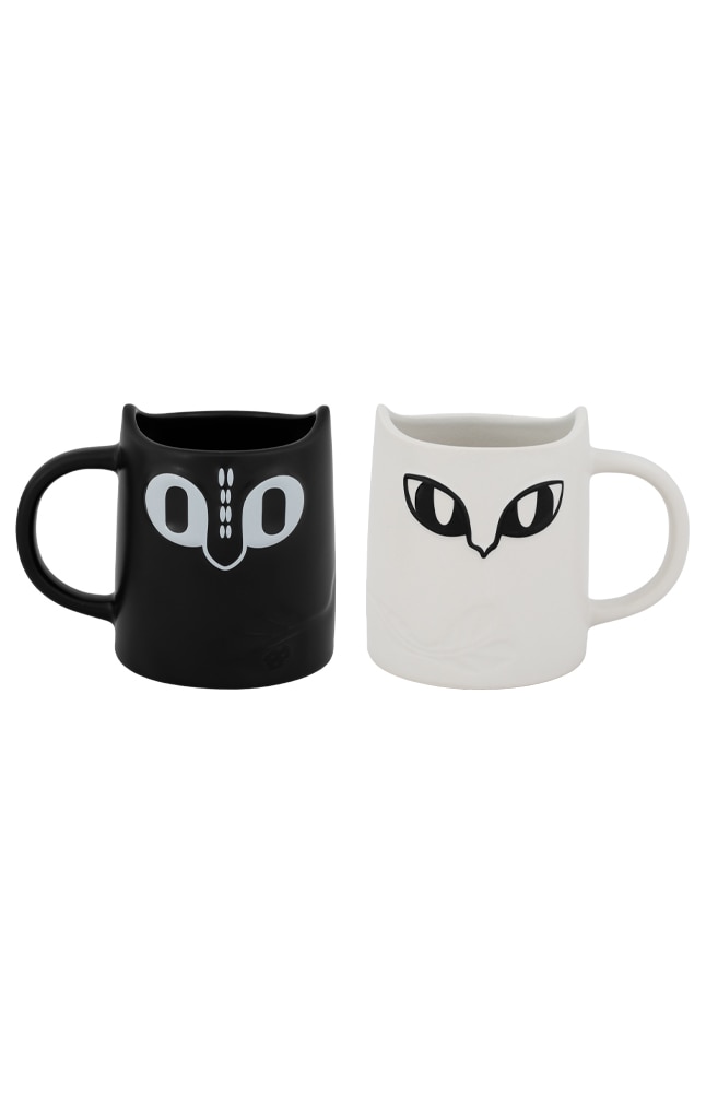 Image for How To Train Your Dragon Nightfury &amp; Light Fury Mug Set from UNIVERSAL ORLANDO