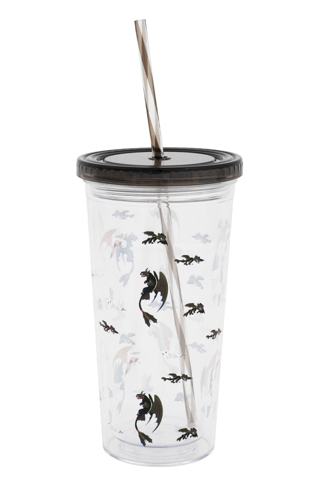 Image for How To Train Your Dragon Toothless Family Acrylic Tumbler from UNIVERSAL ORLANDO