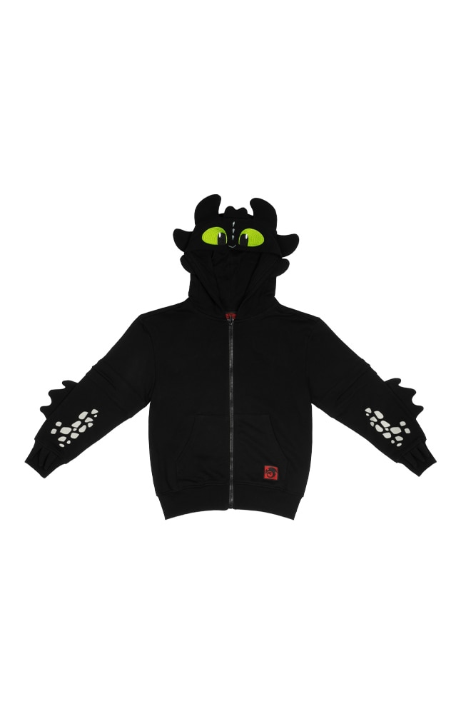 Image for How To Train Your Dragon Toothless Hooded Youth Fleece from UNIVERSAL ORLANDO