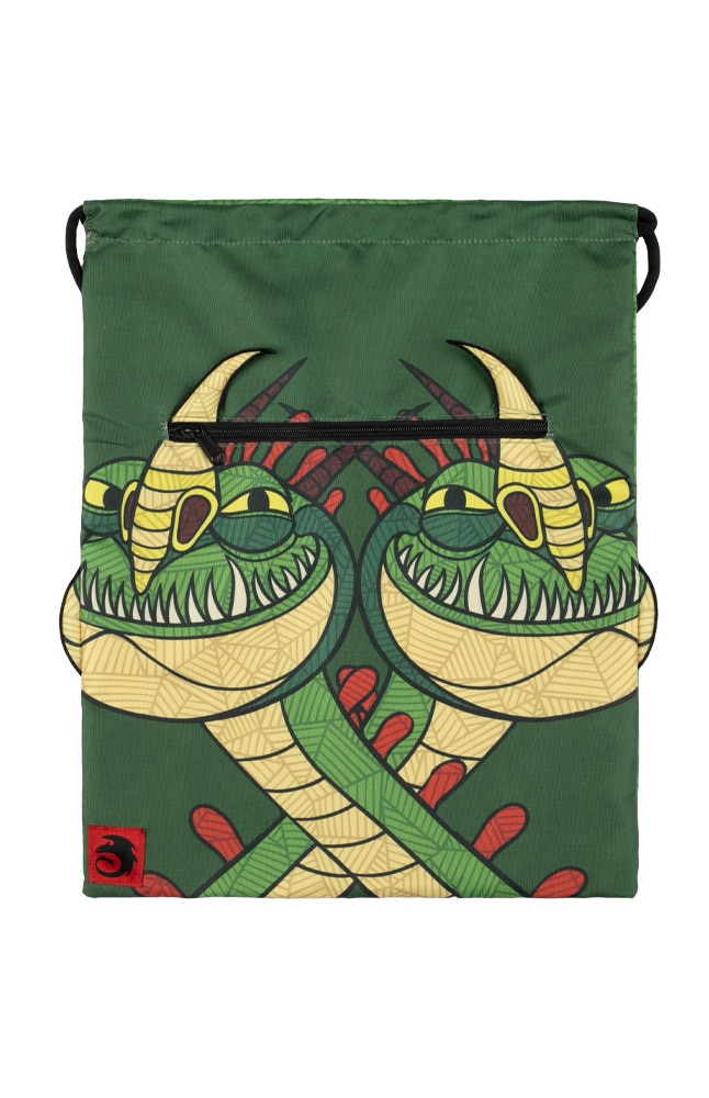 Image for How To Train Your Dragon Zippleback Drawstring Bag from UNIVERSAL ORLANDO