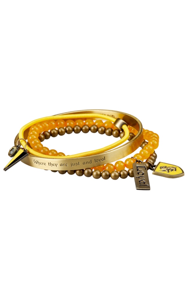 Image for Hufflepuff&trade; Bracelet Set from UNIVERSAL ORLANDO