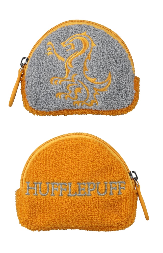 Image for Hufflepuff&trade; Chenille Coin Purse from UNIVERSAL ORLANDO