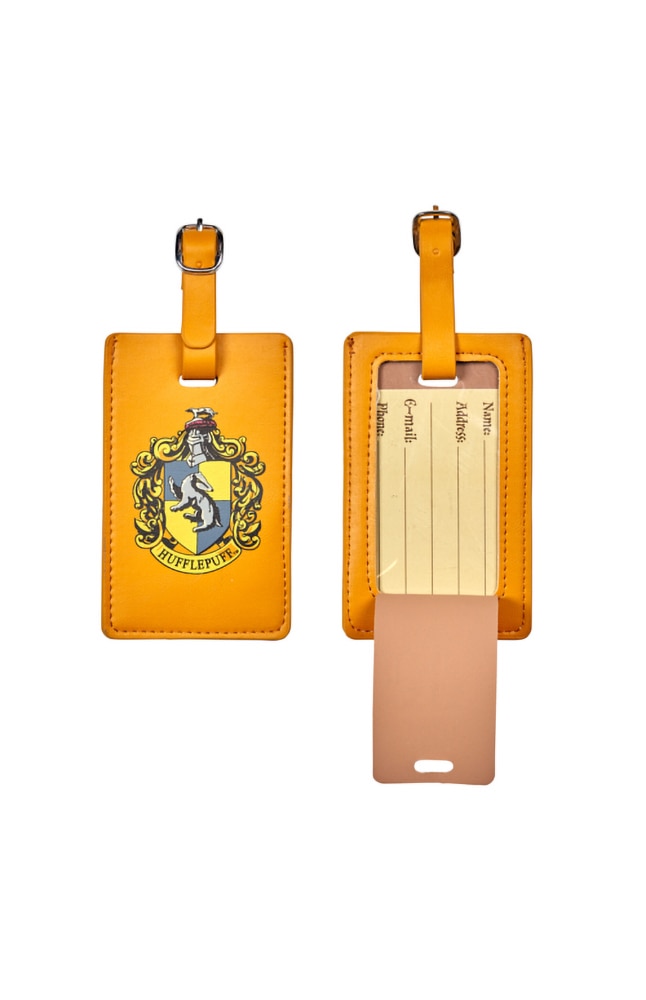 hufflepuff luggage tag