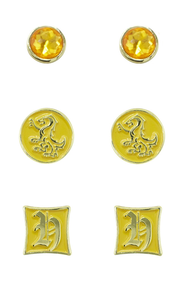 Image for Hufflepuff&trade; Earring Set from UNIVERSAL ORLANDO